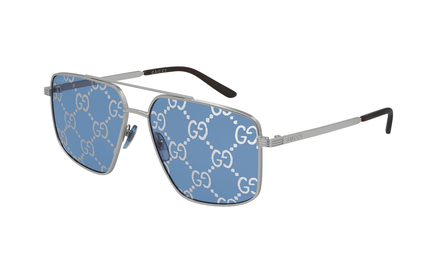 Gucci blue sale tint sunglasses
