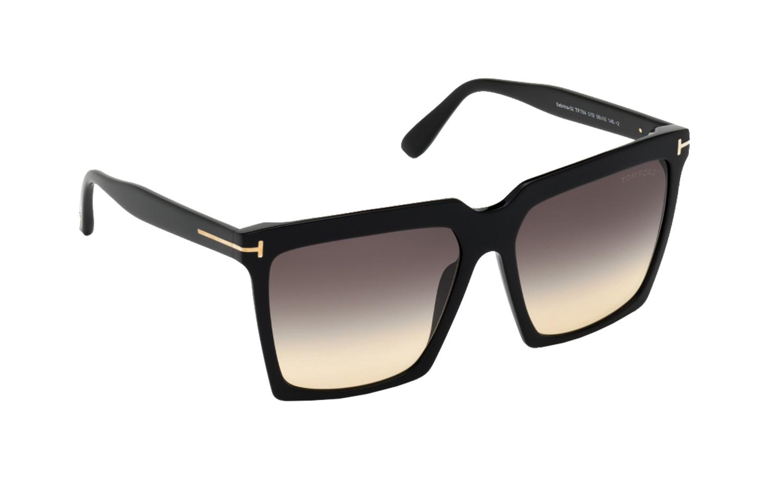 Tom ford sabrina 58mm square best sale sunglasses